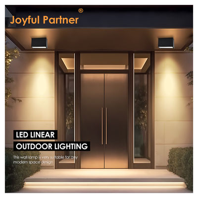 Deep anti glare Ceiling Line Lights IP65 Waterproof Aluminium Housing Up Down Wall Light Surface Mounted Decoration Wall Lamp