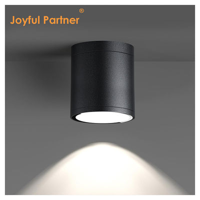 15W COB LED Downlight Silinder Wall Mount Light Desain Kompak Perbaikan Permukaan Untuk Luar Ruang