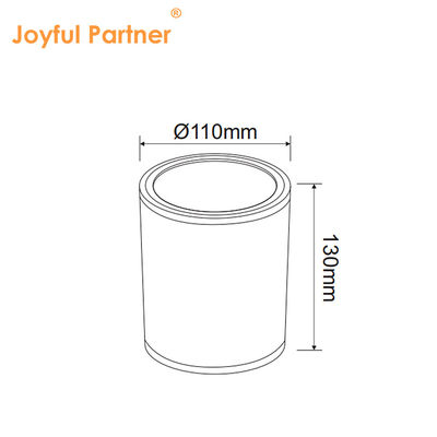 15W COB LED Downlight Silinder Wall Mount Light Desain Kompak Perbaikan Permukaan Untuk Luar Ruang