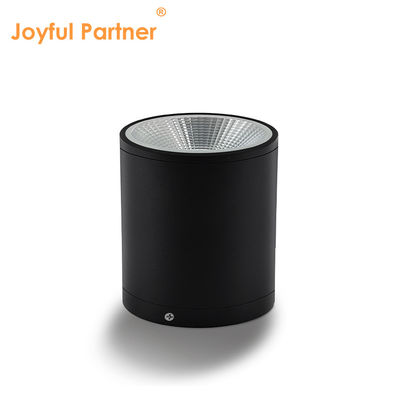 LED Dark Cylinder Wall Mounted Lighting For Outdoor Garden Wall Daylight COB Al Material Dengan Layanan OEM