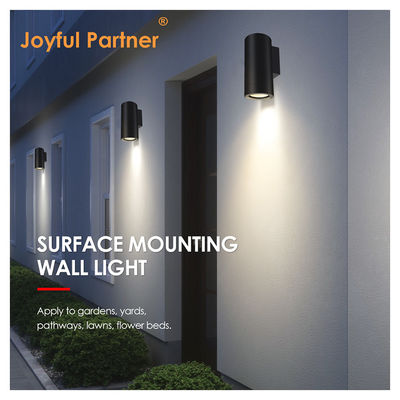 Lampu Dinding COB Cree LED 6W 10W Bodi Aluminium Ekstrusi Penutup Kaca Tempered Tahan Air DC 24V