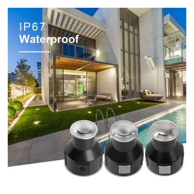 SS316 Waterproof One Two Four Side View 3W LED Single Color Landscape Inground Light Dengan Sertifikasi CE ROHS
