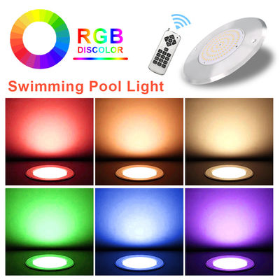 IP68 Lampu LED kolam renang terendam dengan warna tunggal 160 * 7,5mm Ultra Slim dengan sertifikasi CE