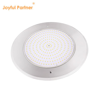18W 316SS Lampu kolam renang LED bawah laut dipasang di dinding 230MM DC12V 252pcs SMD2835 Panas Putih Tegangan konstan