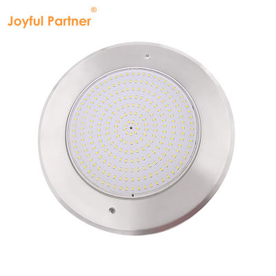 18W 316SS Lampu kolam renang LED bawah laut dipasang di dinding 230MM DC12V 252pcs SMD2835 Panas Putih Tegangan konstan