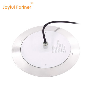 18W 316SS Lampu kolam renang LED bawah laut dipasang di dinding 230MM DC12V 252pcs SMD2835 Panas Putih Tegangan konstan