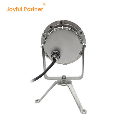 IP68 Outdoor LED Spot Light Stainless Steel DMX512 RGBW 12w untuk Penggunaan Dibawah Air Dukungan DMX Controller