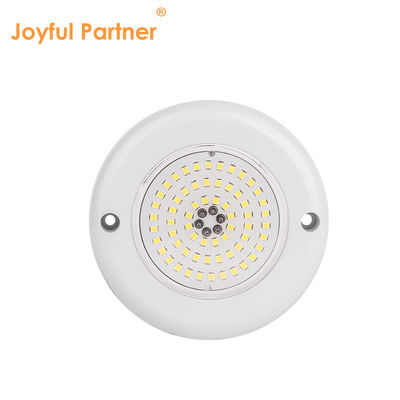 6W RGB LED Pool Light IP68 Waterproof AC12V ABS Bahan Badan Lampu DIA110MM 152MM