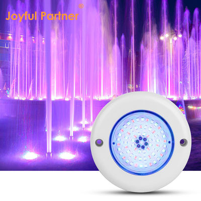 Lampu kolam renang bertulang Par56 dengan bahan ABS PC Dia 110mm 6W 10W IP68 Waterproof AC12v Inbuilt Contant Current Driver