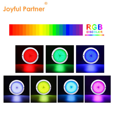 ABS Pool Light Par56 IP68 18W 24W Synchronized RGB SMD LED Mengubah Warna Untuk Kolam Beton