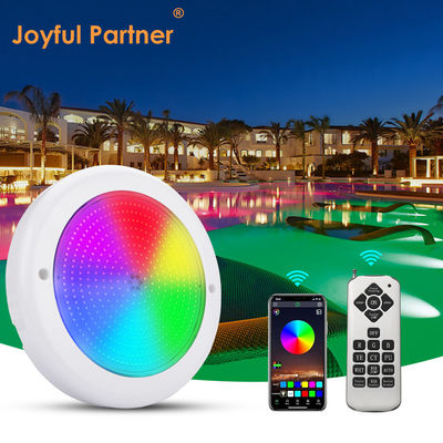 Marine Led Lampu Bawah Air 18W 24W Sinkron Perubahan Warna SMD LED DIA230mm Untuk Kolam Beton