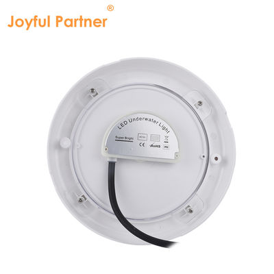 Marine Led Lampu Bawah Air 18W 24W Sinkron Perubahan Warna SMD LED DIA230mm Untuk Kolam Beton