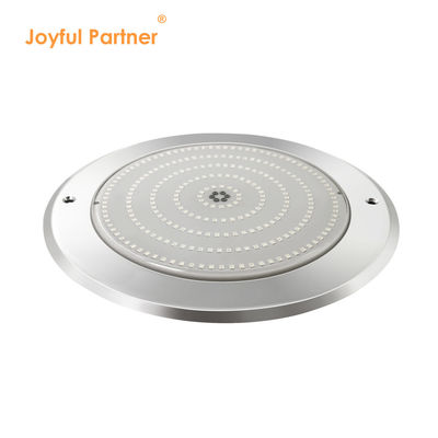 Lampu kolam renang bawah air Led 316 Baja tahan karat 18W 25W Smd2835 Ultra tipis resin diisi RGB Putih hangat