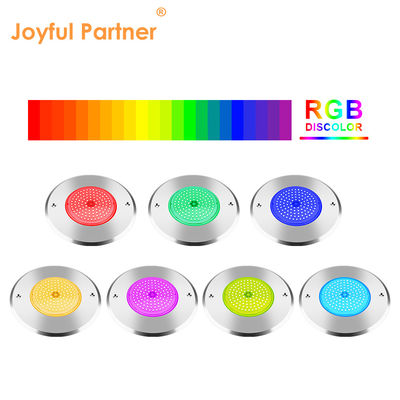 IP68 LED PAR56 Pool Light Mengubah Warna 12V 6W Resin Dipenuhi Waterproof Wifi RF Remote Control