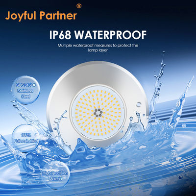 IP68 LED PAR56 Pool Light Mengubah Warna 12V 6W Resin Dipenuhi Waterproof Wifi RF Remote Control