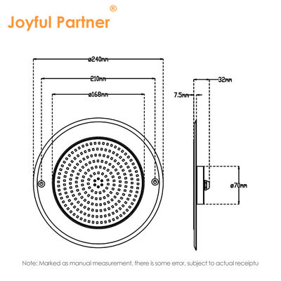 Lampu kolam renang bawah air Led 316 Baja tahan karat 25W Smd2835 Resin diisi Rgb 3000K