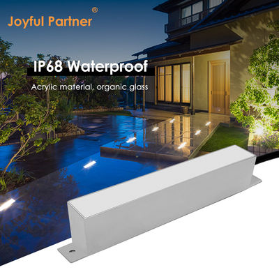 Lampu Linier Dibawah Air DC 24V Input Voltage 6W SMD LED RGBW 4in1 Sudut Sinar 120 derajat