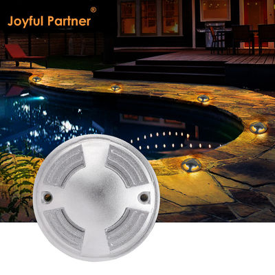 Lampu Dek Bawah Tanah 12/24DC IP67 Waterproof 3W OSRAM SMD LED warna tunggal CE ROHS Dengan Garansi 2 Tahun