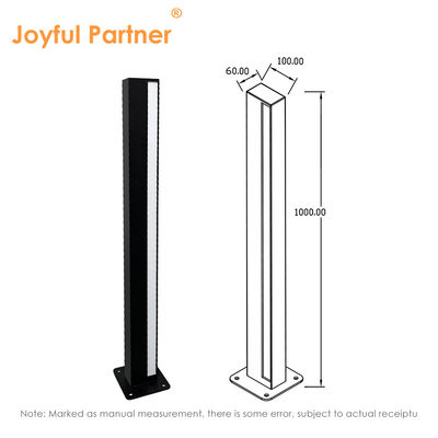 Lampu Lawn Garden Pillar IP65 Waterproof Stainless Steel CREE LED 8W AC110-265V Dengan Pabrik 16 Tahun