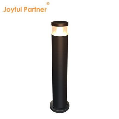 IP65 Outdoor Courtyard Path Cast Aluminium Bollard Light AC 220v DC 24v Bridgelux LED 3000K DIA 108MM*H 400/600/800/1000mm