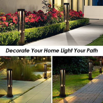 Lampu Jalan LED Ground Bridgelux LED 10W Bahan Aluminium 220v dengan Penerangan 360 Derajat untuk Dekorasi Modern
