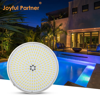Solusi pencahayaan panel LED RGBW yang hemat energi untuk ruang komersial Lampu kolam renang Epoxy Resin LED Panel Bulb ø178*25mm