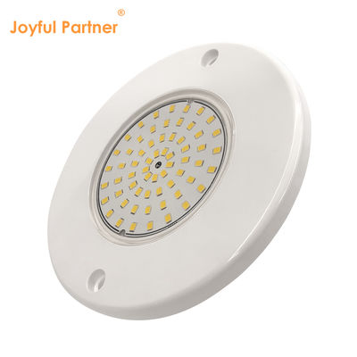 Reflektor Lampu Kolam Renang Berisi Resin 160mm DC12V 10W Penuh Plastik SMD2835 108pcs Warna RGBW Tegangan Konstan