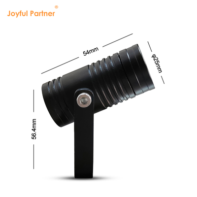 Produsen Pencahayaan Lanskap aluminium luar ruangan powder coating 1W IP65 DC24V Lampu Sorot Taman