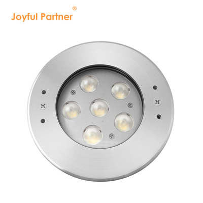 Lampu Bawah Air LED 24 Volt 6W 12W Stainless Steel 316 dengan Putih Dingin dengan Selongsong Pemasangan Plastik Untuk Kolam Renang