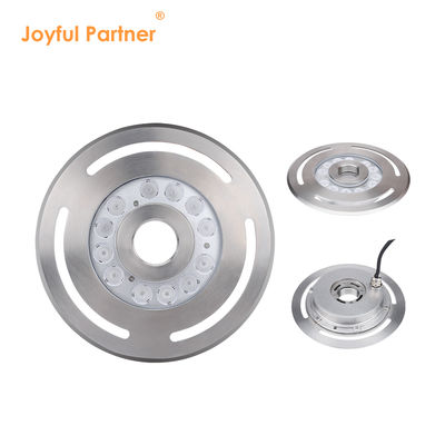 LED Fountain Light Dimmable LED RGB Tempered Glass DC12V24V 12x3W RGB3in1 Untuk aplikasi taman