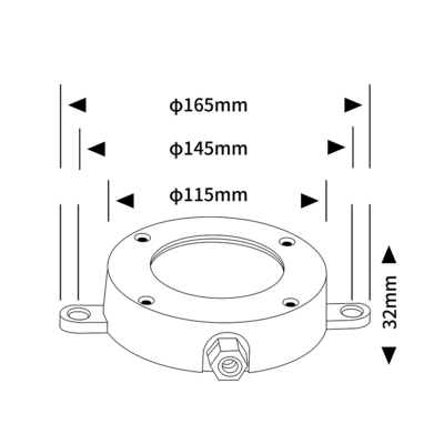 Joyful Partner LED FUNTAIN LIGHT IP68 waterproof 316 stainless steel DIA115*32mm kolam renang lampu