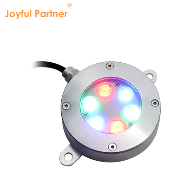 Joyful Partner IP68 Tahan Air 6W/12W/18W DC12V RGB DMX Air Mancur LED Bawah Air Musik Menari Air
