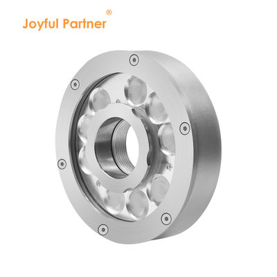 Di bawah air LED Air mancur Lampu Waterproof DC12V 24V Stainless Steel DMX RGB Untuk Kolam Renang