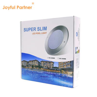 IP68 LED PAR56 Pool Light RGB Perubahan warna 12VDC AC 35W DIA 280mm SMD2835 432pcs Dengan paket warna
