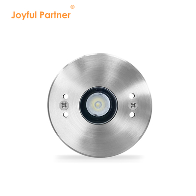 Lampu Bawah Air LED Terkubur RGB Premium 1W/2W/3W Kontrol DMX Baja Tahan Karat 316L untuk Kolam Renang
