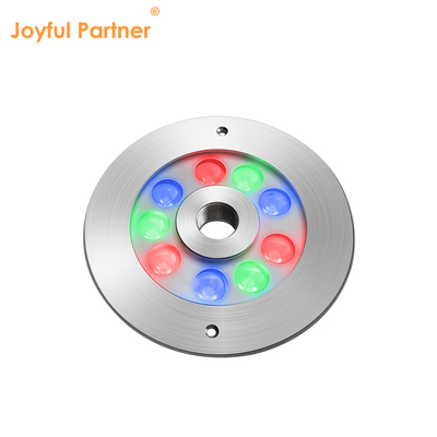 LAMPU AIR MANCUR LED BAJA TAHAN KARAT 316 RGB WARNA TUNGGAL 170*61MM DC12V / 24V IP68 TAHAN AIR