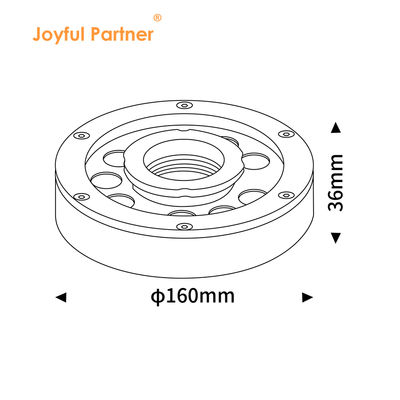 DC24V Waterproof RGB LED Ring Warna Nozzle Lamp Air Lampu Air Lampu Air 9W & 27W IP68 Rating