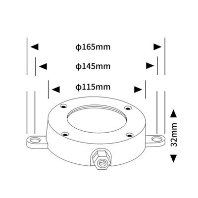 DMX512 LED Fountain Light DC24V 12W 3000K Stainless Steel IP68 Untuk Landscape Di bawah Air