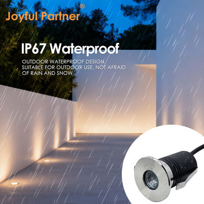 RGB LED Underground Light 3 watt DC24V Beam Angle 30Degree IP67 Mini Size dengan Desain Anti-Glare
