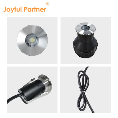 Lampu Inground LED Luar Ruangan Diameter 55mm CRI90 Reflektor Dalam Anti-Silau Untuk Aksen Arsitektur