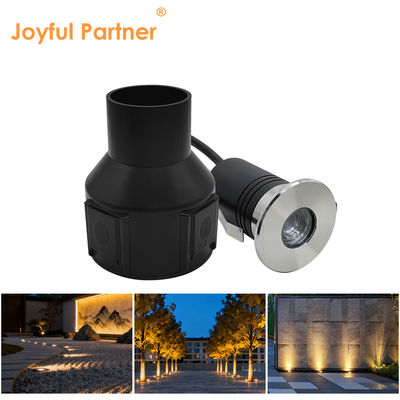 Lampu Inground LED Luar Ruangan Diameter 55mm CRI90 Reflektor Dalam Anti-Silau Untuk Aksen Arsitektur