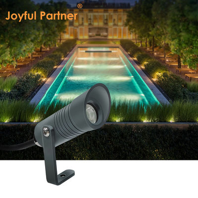 LED Taman Spot Light Aluminium Housing Outdoor Powder Coating 1W IP65 DC24V Untuk Jalan Luar