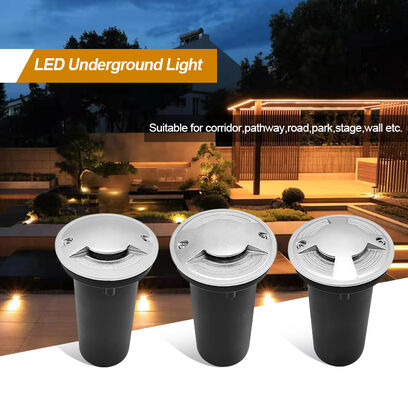 IP67 Drive Over Inground Lampu 100-240VAC LED Satu Warna Waterproof Dengan Plastik Back Box