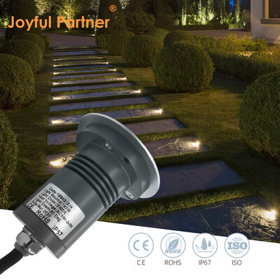 IP67 Drive Over Inground Lampu 100-240VAC LED Satu Warna Waterproof Dengan Plastik Back Box