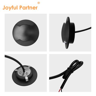 Side View Underground Lamp 12V-24V DC IP67 Aluminium Housing DIA60MM Satu Dua sisi