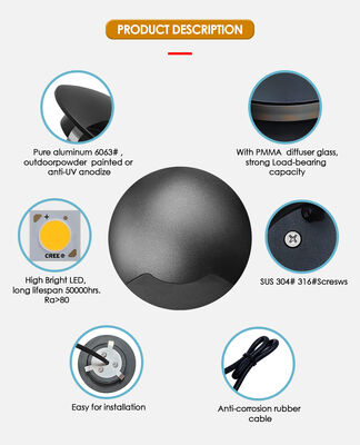 Side Way Recessed Lampu Aluminium Murni 6063 SMD 2835 Dari Produsen Cina