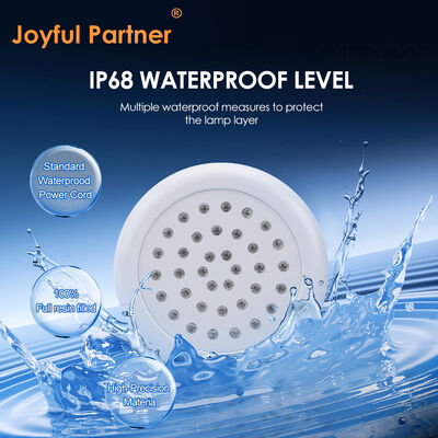 Lampu kolam renang OEM/ODM Led Resin Dibawah Air Diisi SMD5050 DC12V SS316L Bahan ABS 100*26MM