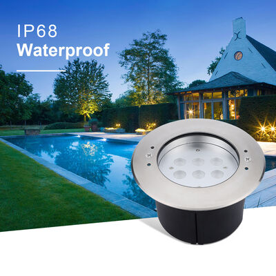 Lampu kolam renang bawah air LED DC24V Pabrik OEM ODM 316 Stainless Steel DIA 170MM