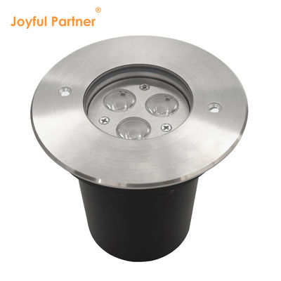 3W Outdoor LED Underground Light 3000k Warm White Recessed In Ground Lighting