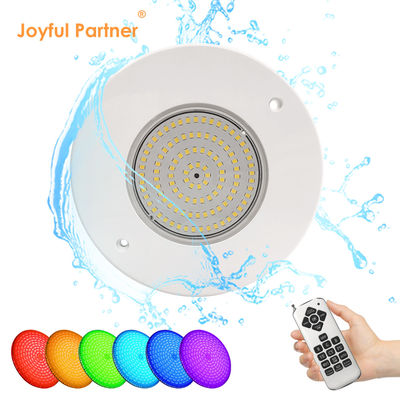 Lampu kolam renang LED bawah air PAR56 AC12V Ultra Thin H=7.5mm 10W 18W 25W 35W RF Remote Control